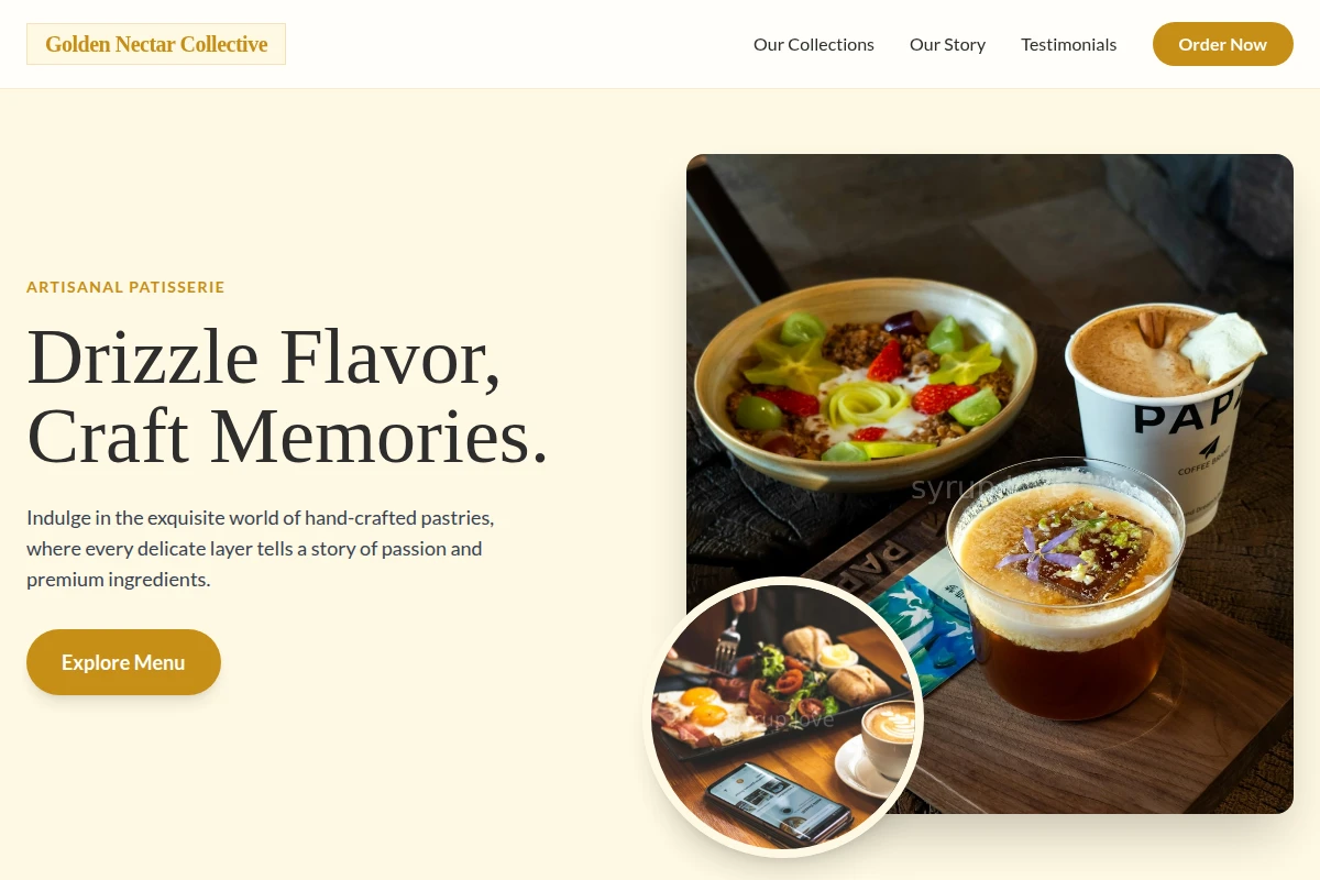 Patisserie Specialty Food
